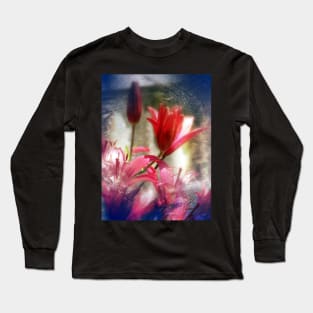 red lilies Long Sleeve T-Shirt